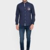 P23H-5443-AZM CAMISA POLO TEAM BORDADA COLOR AZUL MARINO - Imagen 3