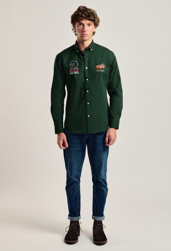 P24H-6008-VDI HOMBRE CAMISA CABALLOS - Imagen 2
