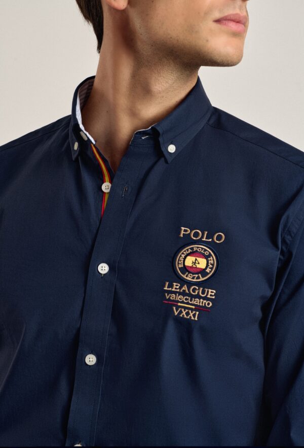 P24H-6009-AZM HOMBRE CAMISA ESPAÑA - Imagen 3