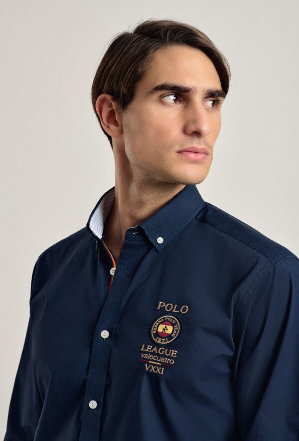 P24H-6009-AZM HOMBRE CAMISA ESPAÑA - Imagen 4