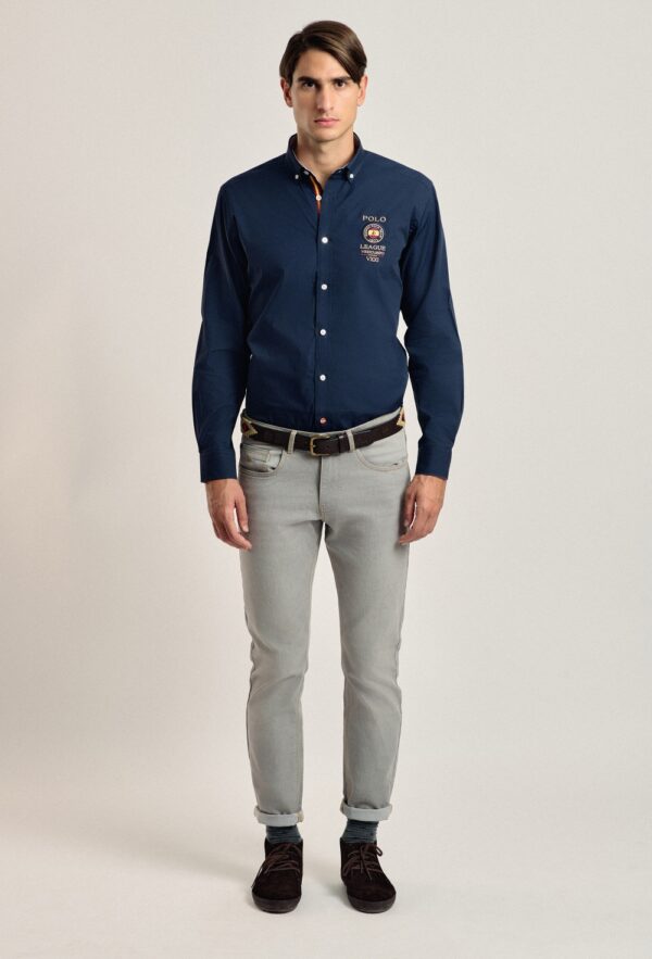 P24H-6009-AZM HOMBRE CAMISA ESPAÑA - Imagen 5