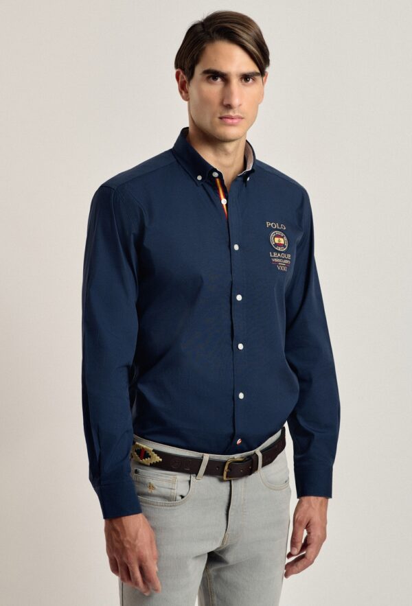P24H-6009-AZM HOMBRE CAMISA ESPAÑA - Imagen 2