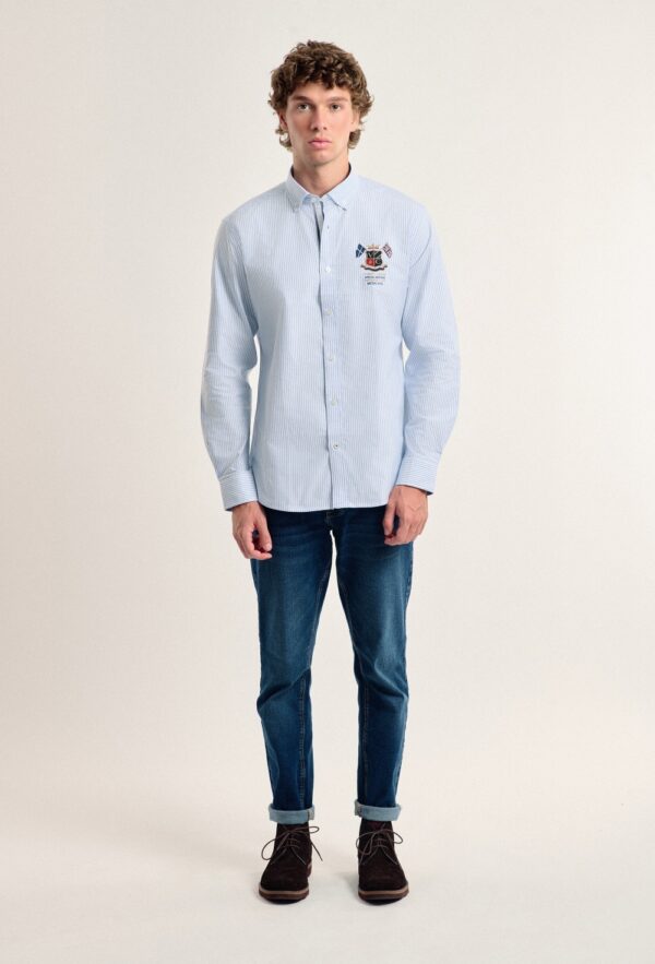 P24H-6011-CEL HOMBRE CAMISA BANDERAS - Imagen 5