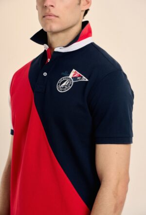 P25H-6175-RJ POLO BANDERA ROJO
