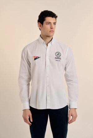 P25H-6153-BL CAMISA YATCH TEAM BLANCA