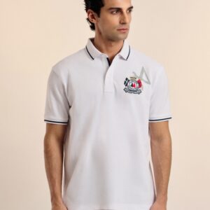 P25H-6170-BL POLO NAUTICAL TEAM BLANCO