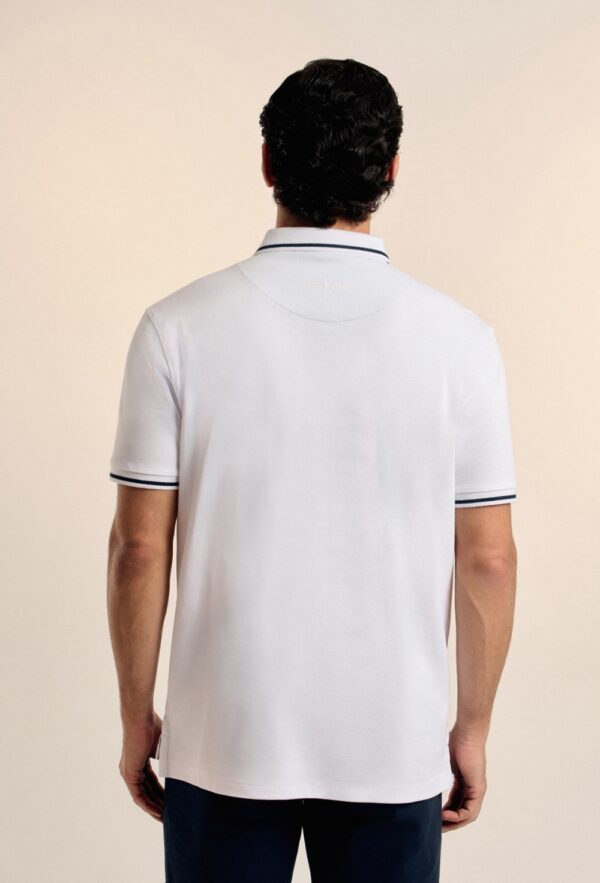P25H-6170-BL POLO NAUTICAL TEAM BLANCO - Imagen 5