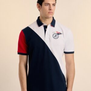 P25H-6174-AZM POLO BANDERA AZUL MARINO