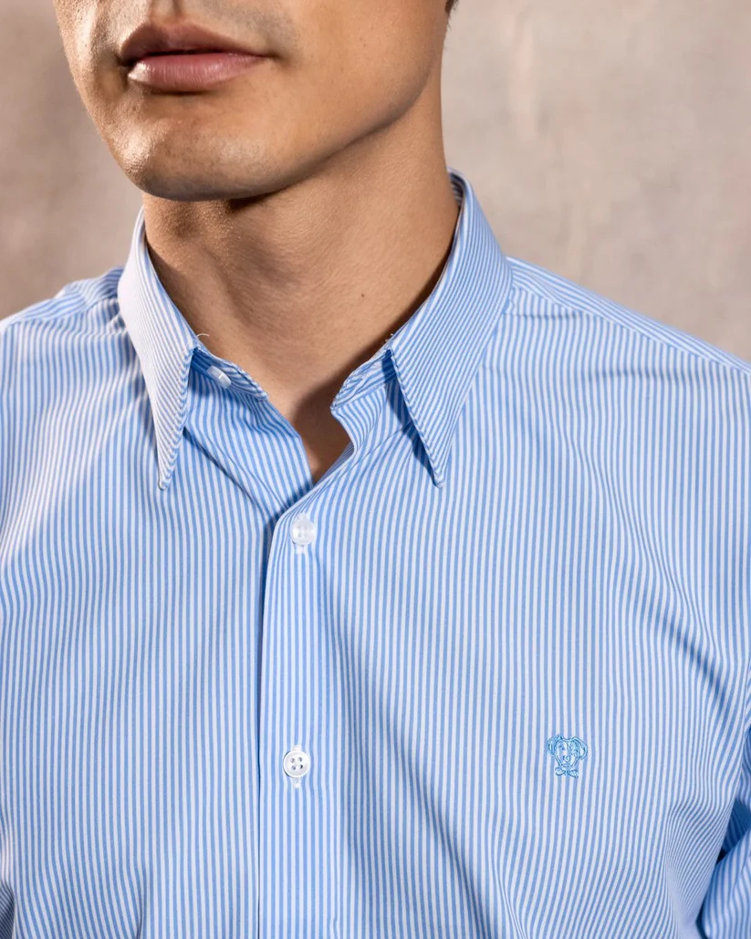 53711 Camisa Performance Antiarrugas Rayas - Imagen 4