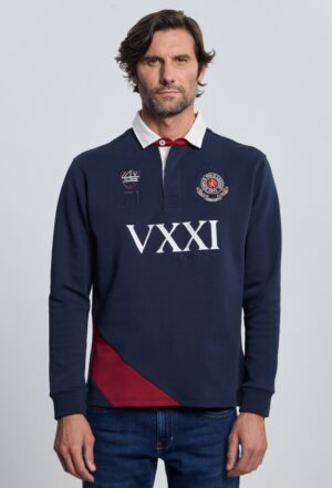 P25H-6379-AZM RUGBY H ESCUDO