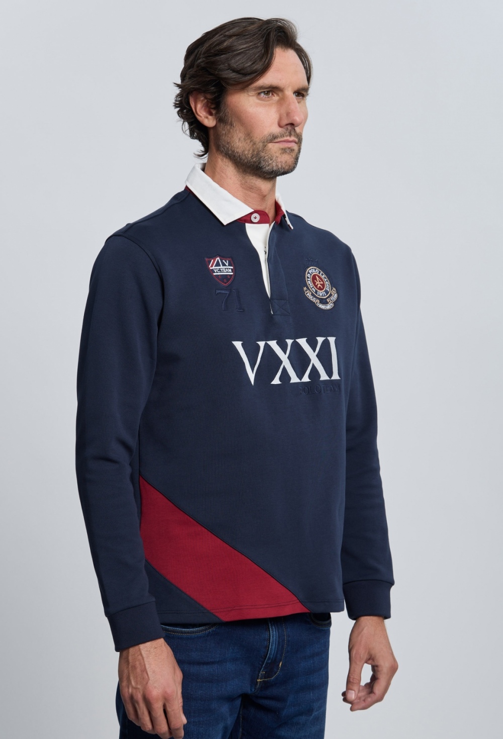 P25H-6379-AZM RUGBY H ESCUDO - Imagen 2