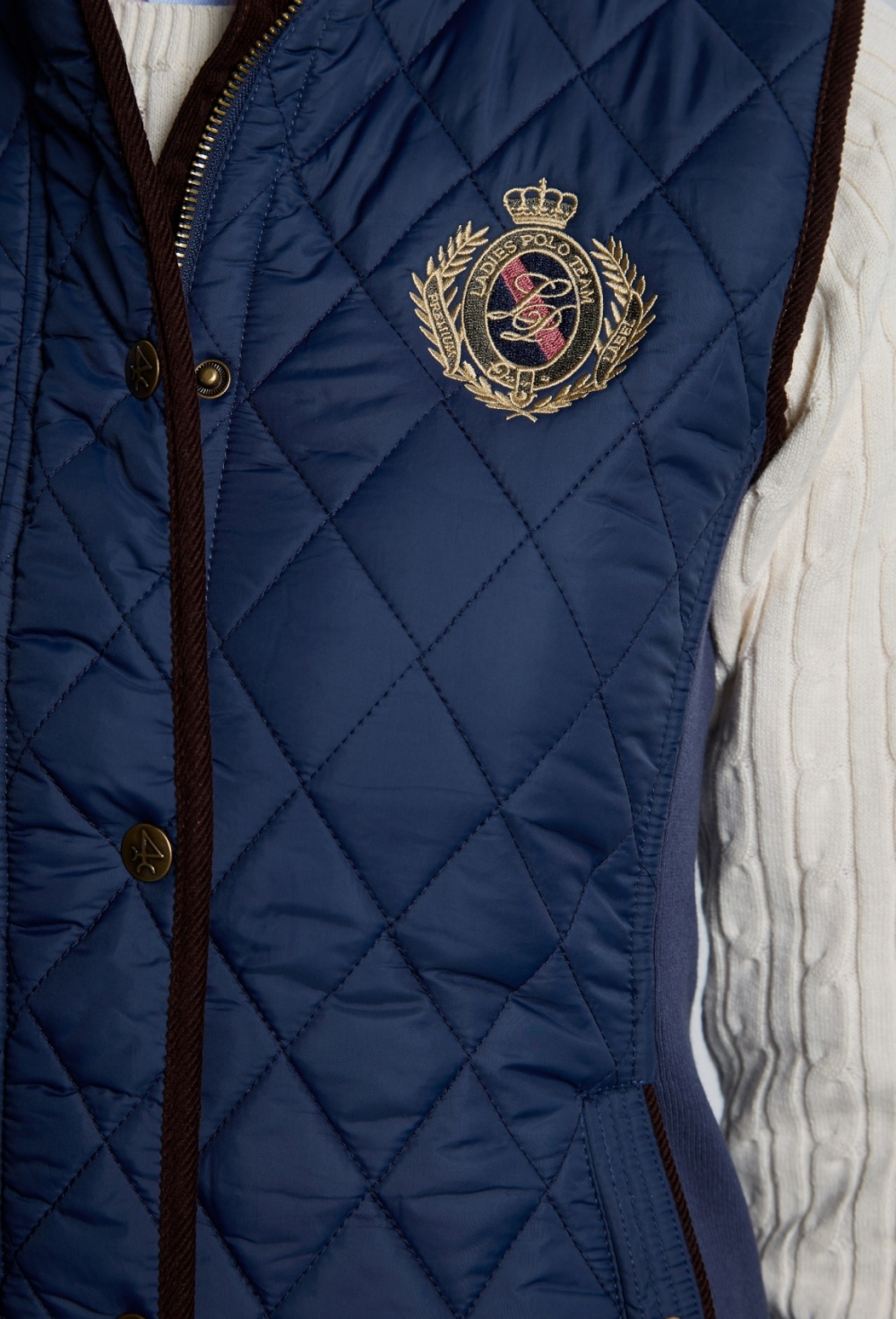 P25M-6455-AZM Chaleco husky de mujer azul marino - Imagen 7