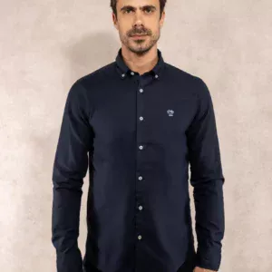 72461131 Camisa Antimanchas Oxford Azul - Regular Fit